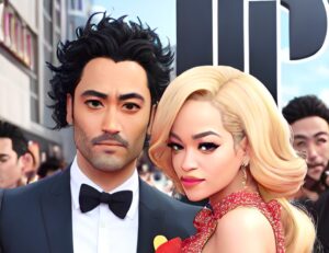 Rita Ora stands by her man Taika Waititi at his movie premiere!