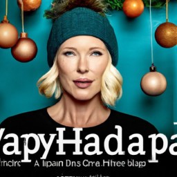 does hannah waddingham showcase her vocal talent in the apple tv holiday special trailer