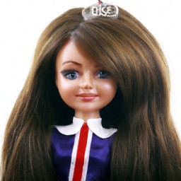 is princess kates doll wig causing an international distraction