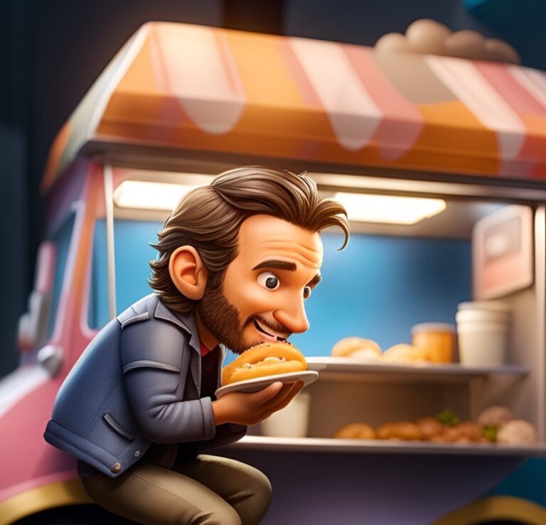 Bradley Cooper takes bite out of food truck