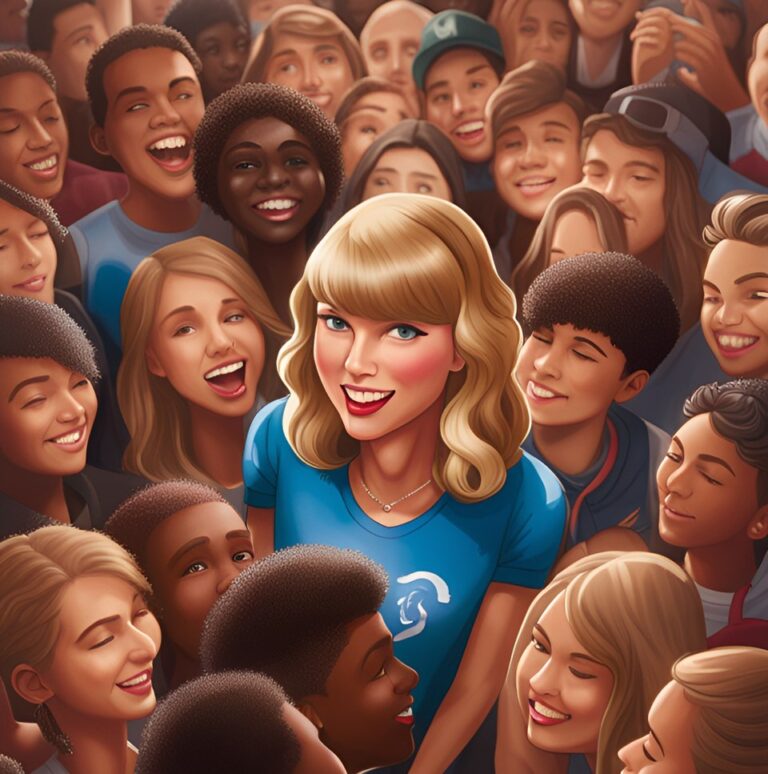 Taylor Swift's success with teens