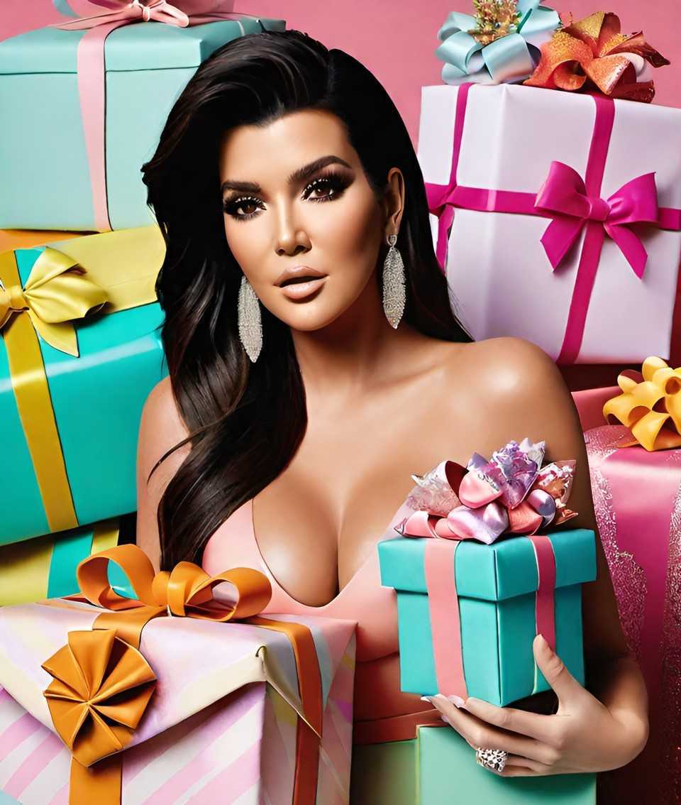 The Kardashians' unique present wrapping