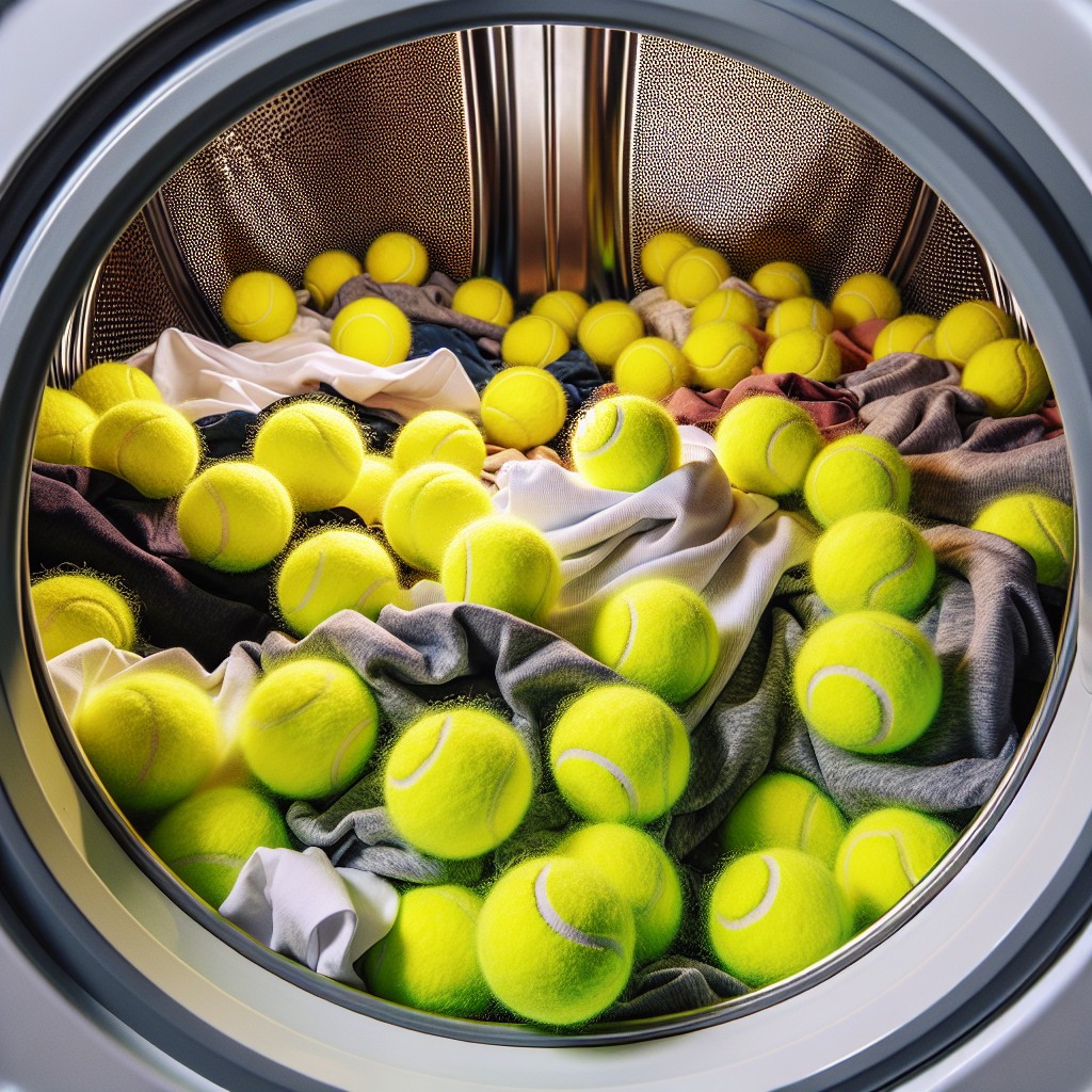 can tennis balls replace dryer sheets in the dryer