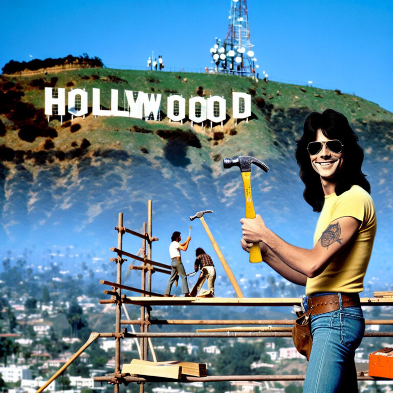 did you know alice cooper helped rebuild the hollywood sign