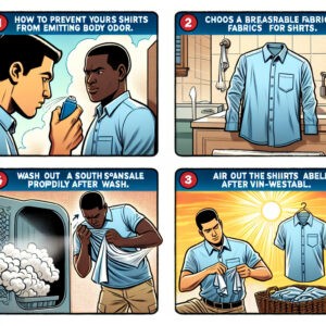 how to prevent shirts from smelling like bo