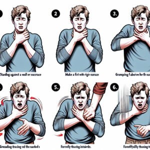 what should you do if youre choking alone
