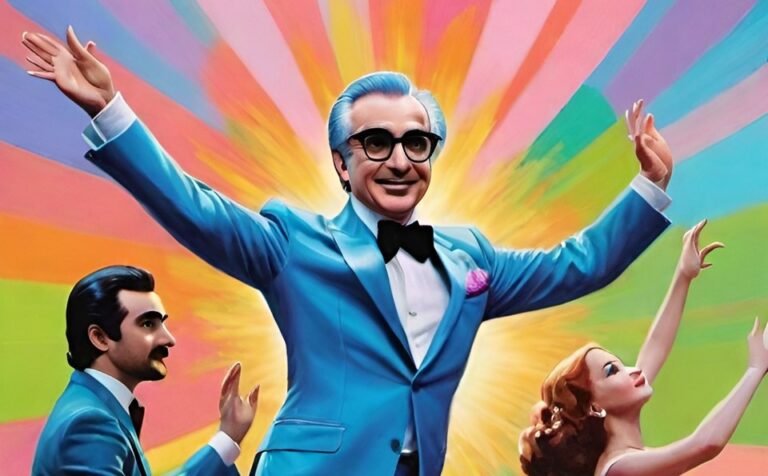 Martin Scorsese dancing