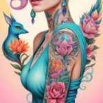 woman tattoos