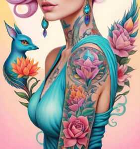 woman tattoos