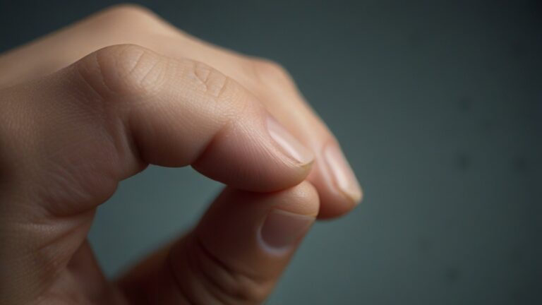 Default remove an invisible finger splinter