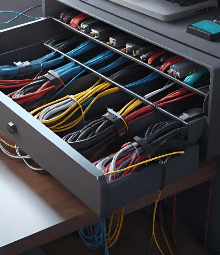 effortlessly organize cables at home