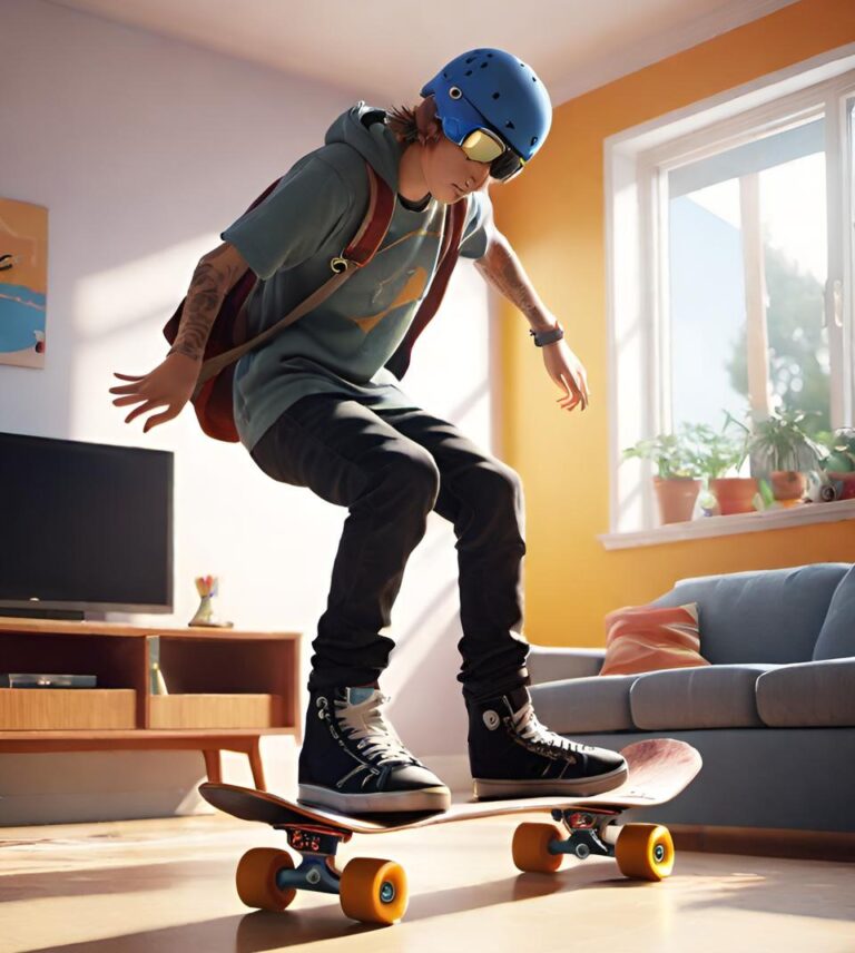skate living room home