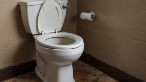 Default clogged toilet