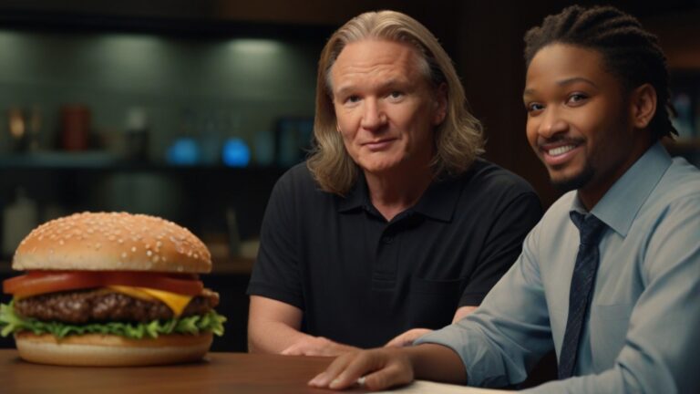 Default Bill Maher learns next pandemic scoop from Fast Food N