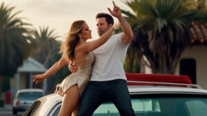 Default Jennifer Lopez and Ben Affleck dancing on a car roof