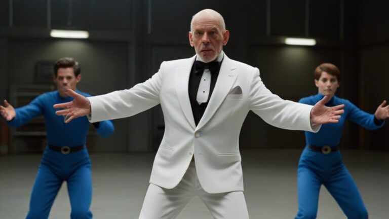 Default John Malkovich dancing in The Fantastic Four