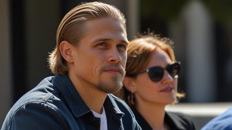 Default Mommas boy Charlie Hunnam spotted lunching with his nu