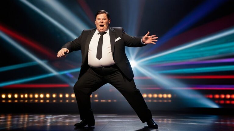Default The Chases Mark Labbett dancing on stage