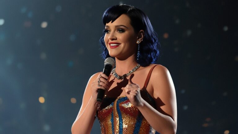 Default katy perry says goodbye on stage