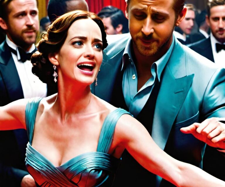 Emily Blunt Ryan Gosling dancing