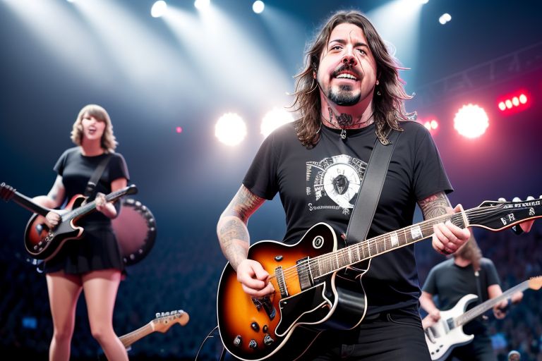 Dave Grohl playfully pokes fun at Taylor Swift's tour