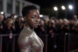 Lupita Nyong’o attends premiere of new thriller A Quiet Place Day One