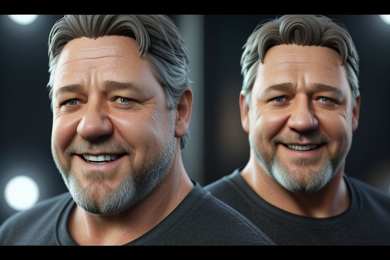 Russell Crowe at Embracing Life's Lessons with a Smile