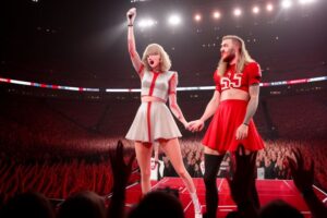 Taylor Swift surprises fans in London by bringing Travis Kelce onstage during Eras Tour