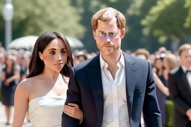 Meghan and Harry's cheeky escape from the ESPYs red carpet