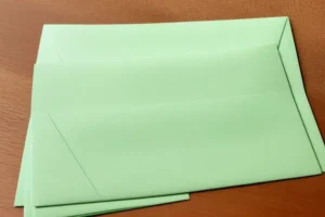 green envelopes