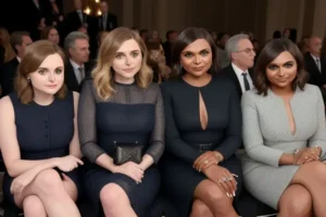 Star Studded Front Row! Elizabeth Olsen, Mindy Kaling, and Joey King Dazzle at Tory Burch NYFW