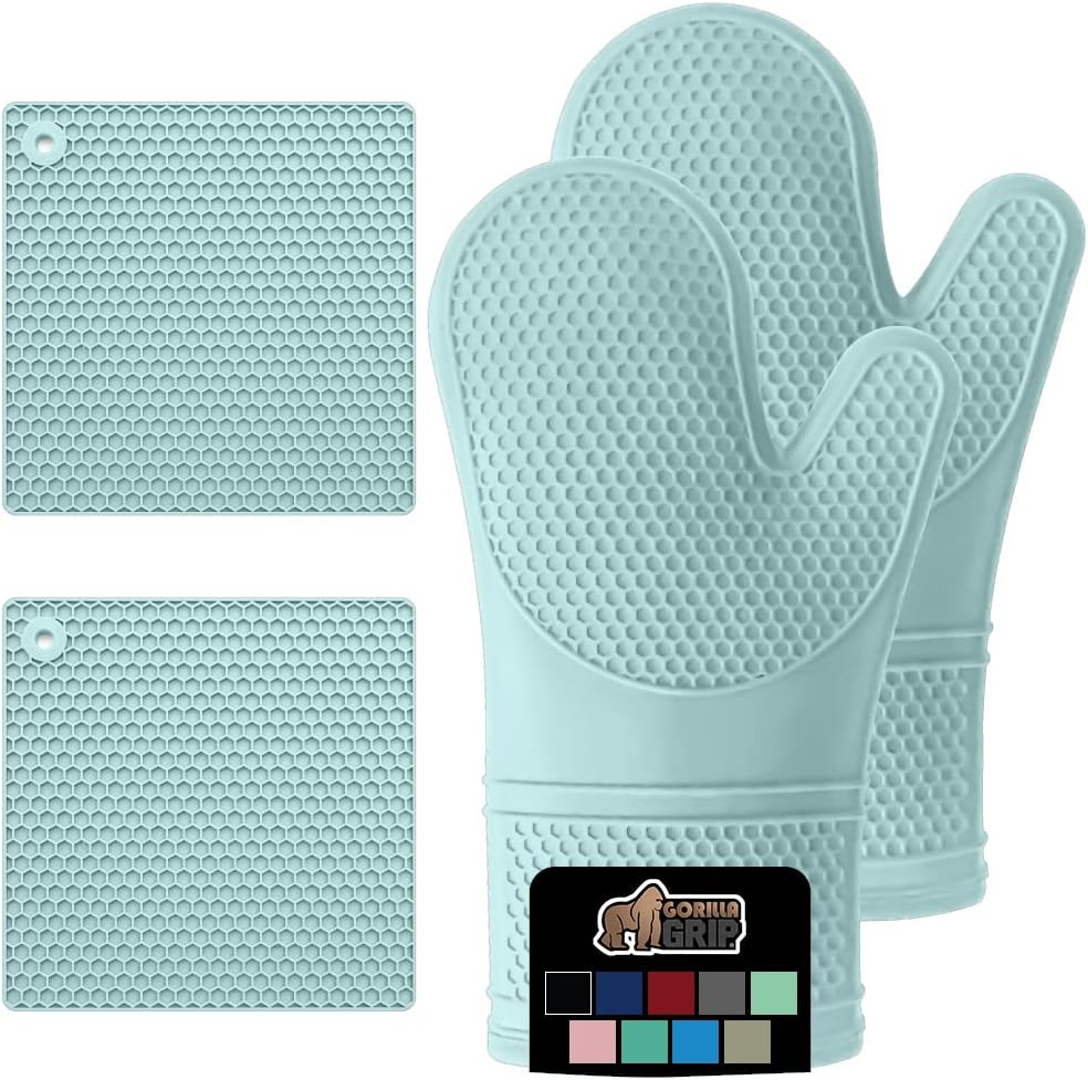 Discover the Ultimate Kitchen Game-Changer: Unbeatable Gorilla Grip Oven Mitts and Trivets That Will Revolutionize Your Cooking!