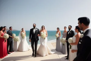 Power Attorney Ali Razavi Turns Heads at Lavish Newport Beach Wedding