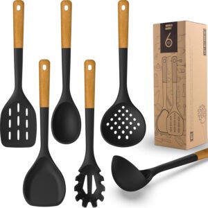 Transform Your Cooking with This Must-Have Silicone Utensil Set - Heat Resistant & BPA Free!