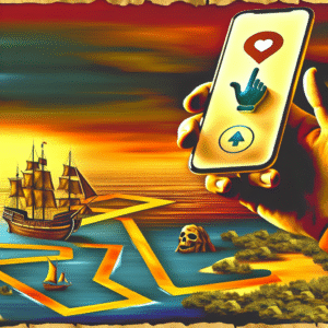 What else can I do to find someone? Maybe I should start a treasure hunt but with swiping!