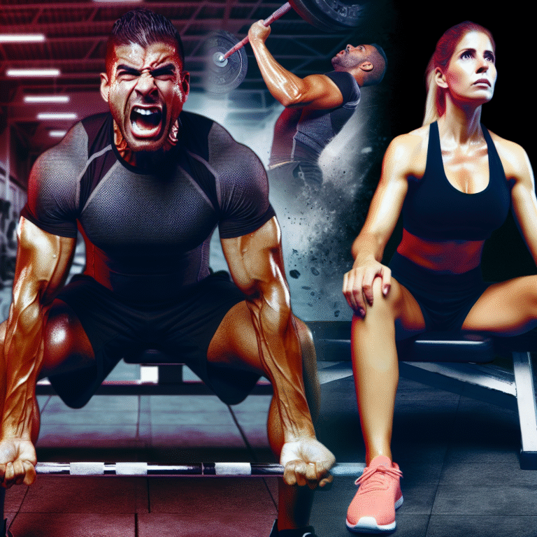 Are you a muscle tensing machine, or do you give them a "rest" break every rep for dramatic effect?