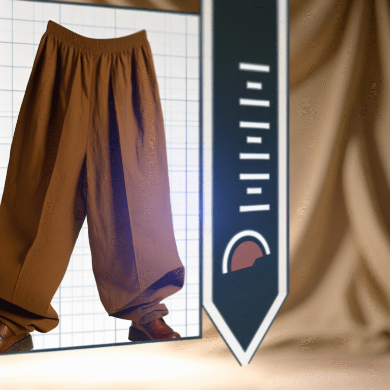 Baggy trousers: the fashion equivalent of a hug for your legs—comfort wins, but style might go missing!