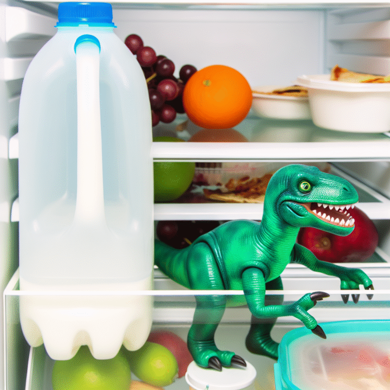 Hey folks, I’m not sure if this is ancient history, but… I just found a dinosaur in my fridge! 🦖🥴
