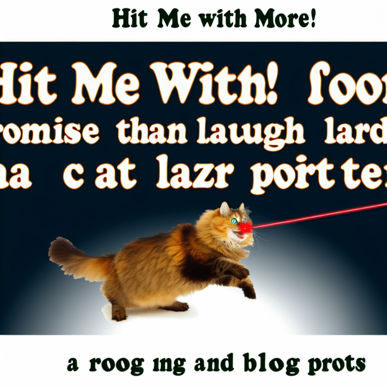 Hit me with more! I promise to laugh harder than a cat chasing a laser pointer!