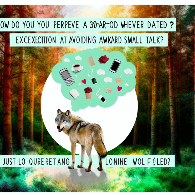 How do you perceive a 30-year-old who's never dated? Just a quirky lone wolf or exceptional at avoiding awkward small talk?