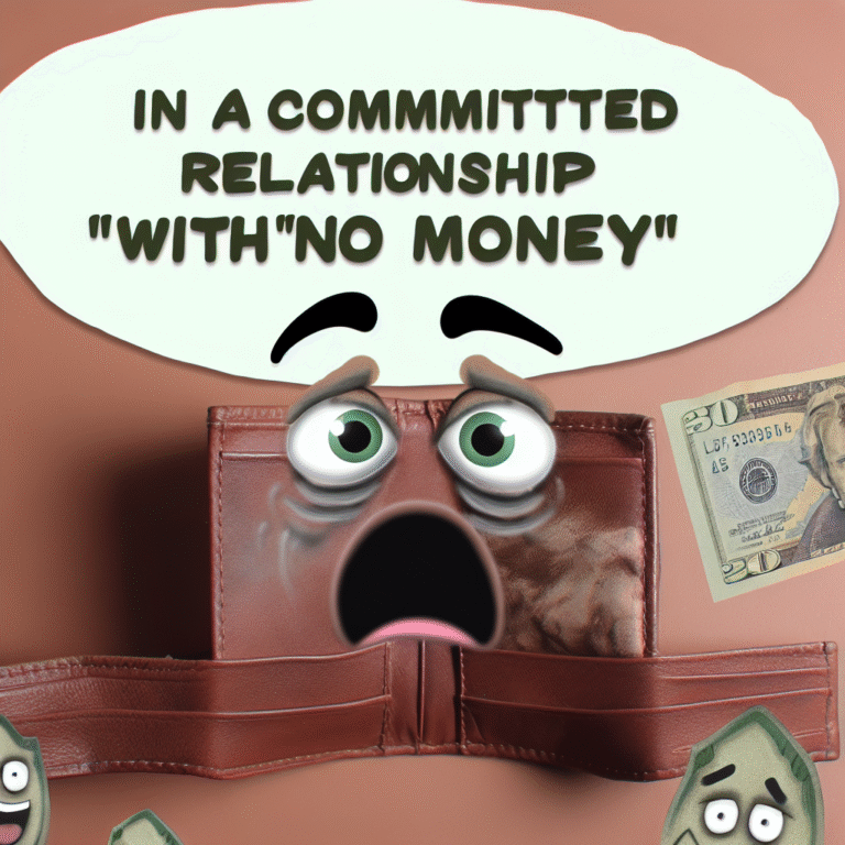I'm too broke to date—my bank account's in a committed relationship with 'no money.' Anyone else feel me? 😂