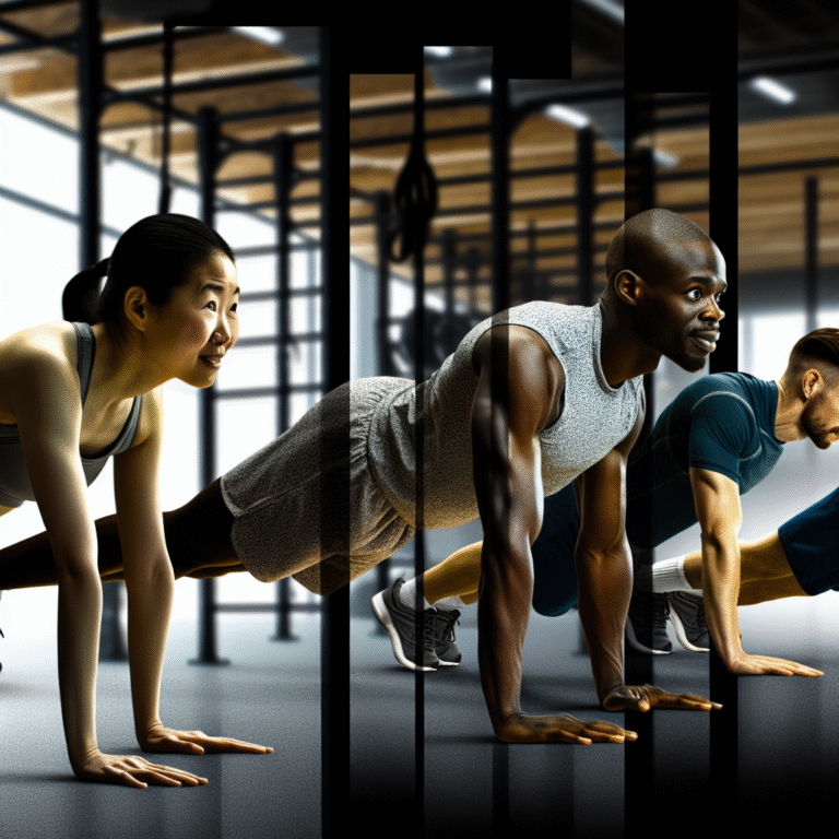 Pushup Progression: Can you lift your spirit before your body? If yes, time to level up—let's flex those muscles!