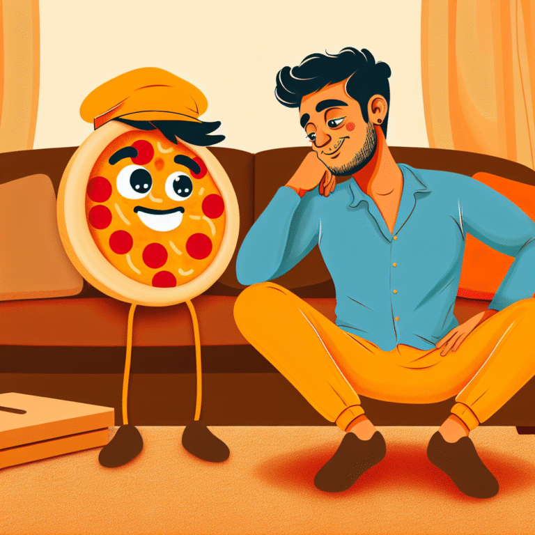 She won’t commit, so I’ve started flirting with my pizza—at least it always delivers! 🍕😄