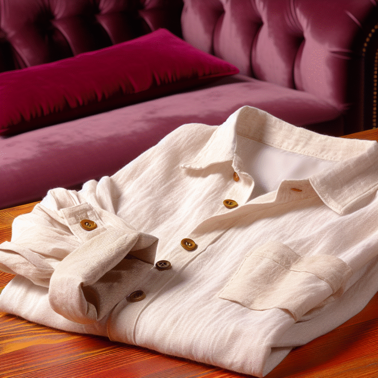 The ultimate linen shirt: so comfy, even your couch is jealous. Wear it, and prepare for spontaneous compliments!