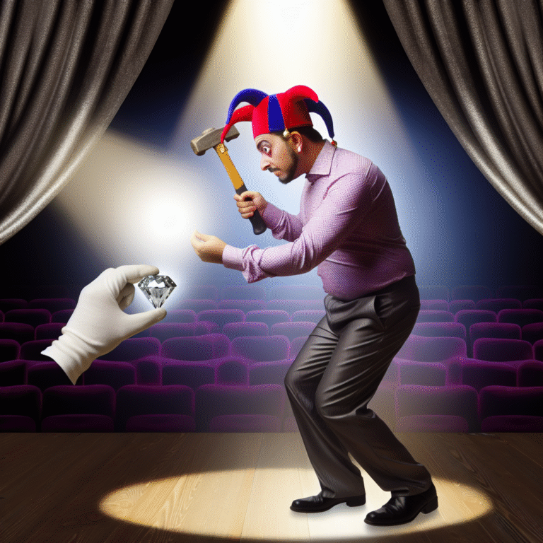 Why do we self-sabotage when things shine? Maybe we just enjoy the drama of our own show! 🎭✨