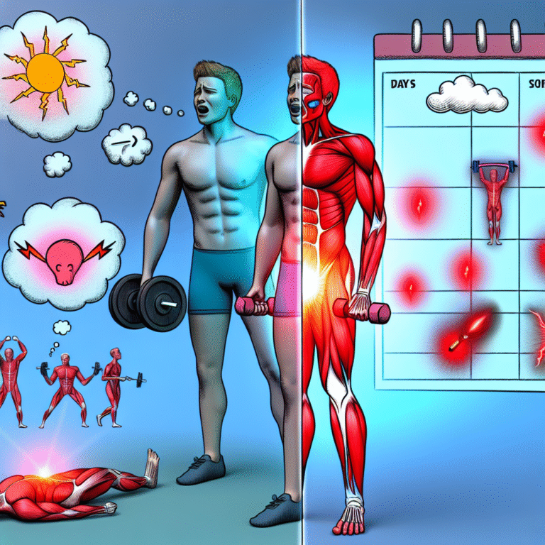 Why does my body wait a day to complain? It’s like my muscles are on a delay—but with extra drama!