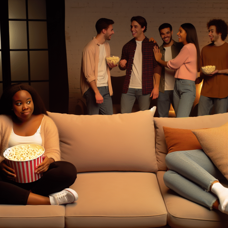 I dated within the friend group and now I’m a live audience to his new romance. Pass the popcorn!