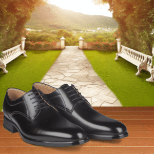 Step into these black formal shoes—where style meets comfort! Perfect for long walks, or escaping awkward conversations!
